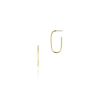 W.KRUK Kolczyki złote geometryczne