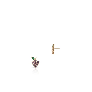 W.KRUK Kolczyki złote jagoda