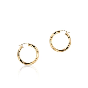 W.KRUK - Kolczyki złote koła