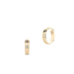 W.KRUK - Kolczyki złote koła