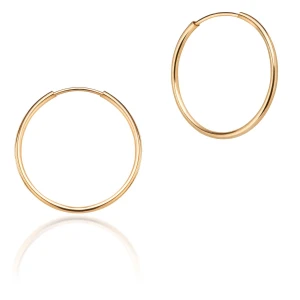 W.KRUK - Kolczyki złote koła