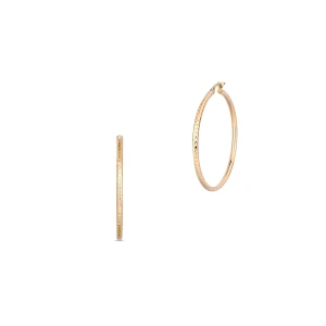 W.KRUK Kolczyki złote koła