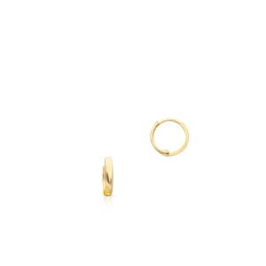 W.KRUK Kolczyki złote koła