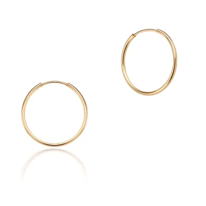 W.KRUK - Kolczyki złote koła