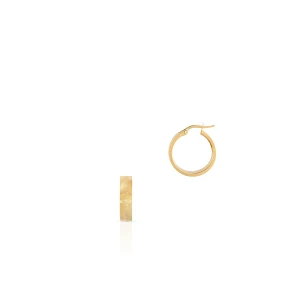 W.KRUK Kolczyki złote koła