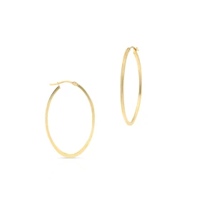 W.KRUK Kolczyki złote koła