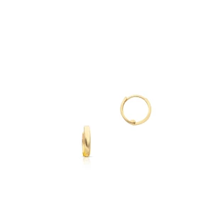 W.KRUK Kolczyki złote koła