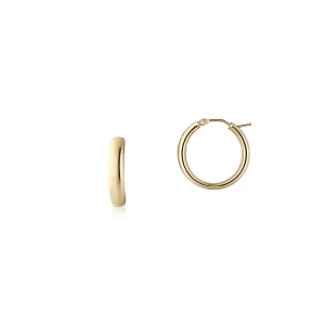 W.KRUK - Kolczyki złote kółka