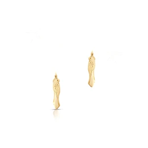 W.KRUK Kolczyki złote kółka