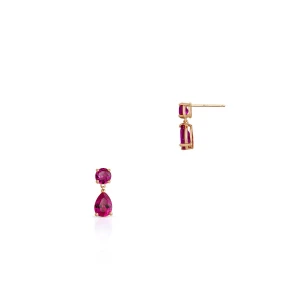 W.KRUK Kolczyki złote Lollipop