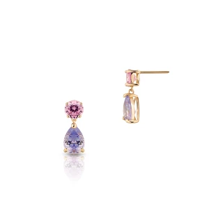 W.KRUK Kolczyki złote Lollipop