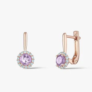 W.KRUK - Kolczyki złote Maria Antonina