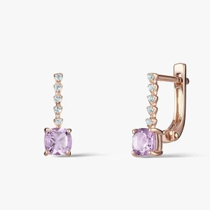 W.KRUK - Kolczyki złote Maria Antonina