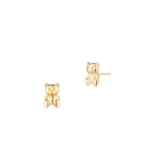 W.KRUK Kolczyki złote misie