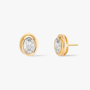 W.KRUK Kolczyki złote Nuova