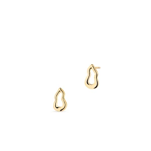 W.KRUK - Kolczyki złote o fantazyjnym kształcie