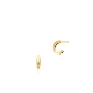 W.KRUK Kolczyki złote półkola