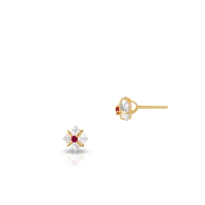 W.KRUK Kolczyki złote prezenty Holy