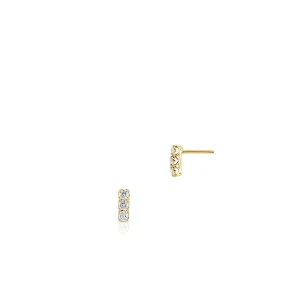 W.KRUK - Kolczyki złote Recarlo