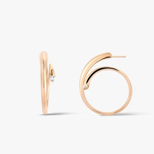 W.KRUK Kolczyki złote Recarlo