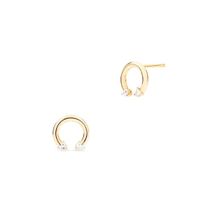 W.KRUK Kolczyki złote Recarlo