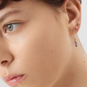 W.KRUK Kolczyki złote rozgwiazdy Santorini