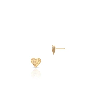 W.KRUK Kolczyki złote serca