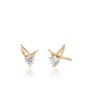 W.KRUK - Kolczyki złote skrzydła anioła