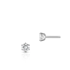 W.KRUK Kolczyki złote Słoneczne Diamenty