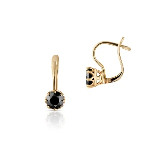 W.KRUK - Kolczyki złote Tajemniczy