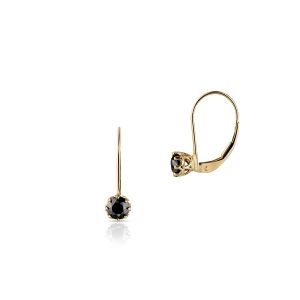 W.KRUK Kolczyki złote Tajemniczy