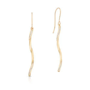 W.KRUK Kolczyki złote W.KRUK