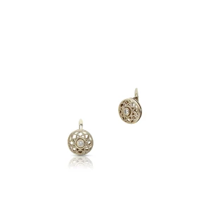 W.KRUK - Kolczyki złote z brylantami