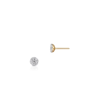 W.KRUK - Kolczyki złote z brylantami