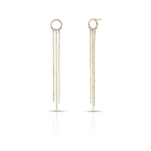 W.KRUK - Kolczyki złote z cyrkoniami