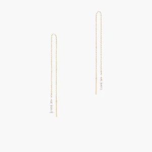 W.KRUK Kolczyki złote z cyrkoniami