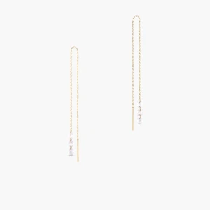 W.KRUK Kolczyki złote z cyrkoniami