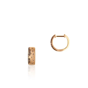 W.KRUK - Kolczyki złote z diamentami