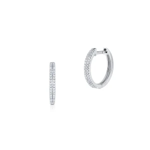 W.KRUK - Kolczyki złote z diamentami