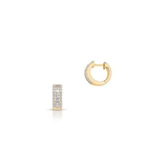 Zdjęcie produktu W.KRUK Kolczyki złote z diamentami