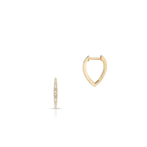 W.KRUK Kolczyki złote z diamentami