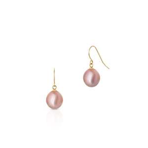 W.KRUK - Kolczyki złote z perłą