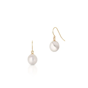 W.KRUK Kolczyki złote z perłą