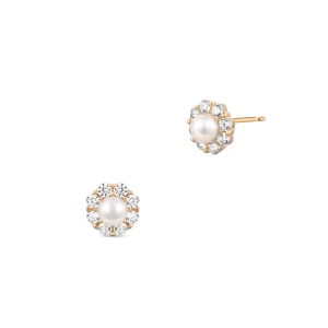 W.KRUK - Kolczyki złote z perłą Ceremonials