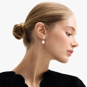 W.KRUK Kolczyki złote z perłą Ceremonials