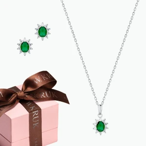 W.KRUK - Komplet Błyszcząca Zieleń