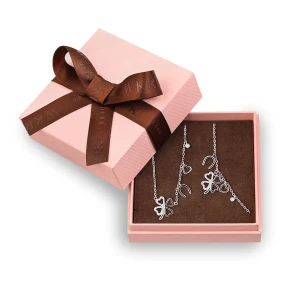 W.KRUK - Komplet Celebrytka Srebrny