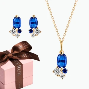 W.KRUK - Komplet Impresja Granatowy