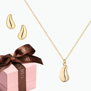 W.KRUK - Komplet Złota Łezka