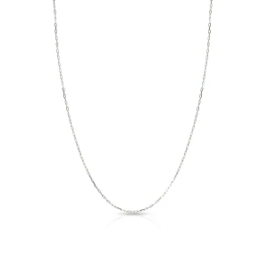 W.KRUK - Łańcuszek białe złoto ankier